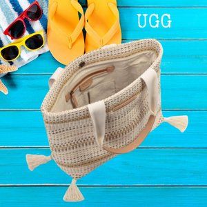 UGG Julia Perfect Summer Beach Woven Tote Bag